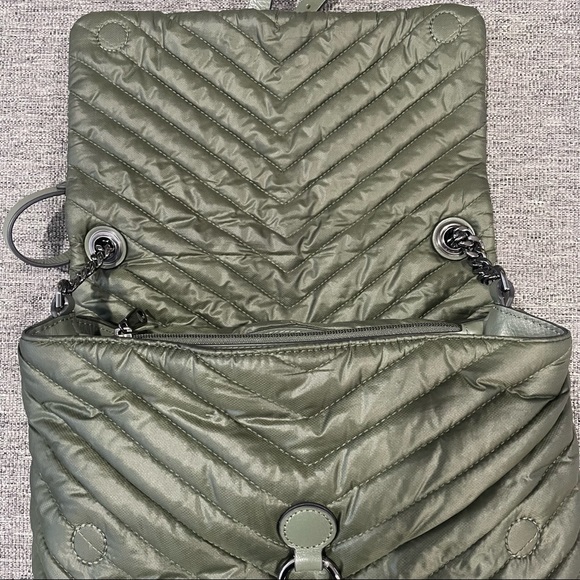 Rebecca Minkoff Edie Nylon Jumbo Flap Shoulder Bag - Picture 5 of 10